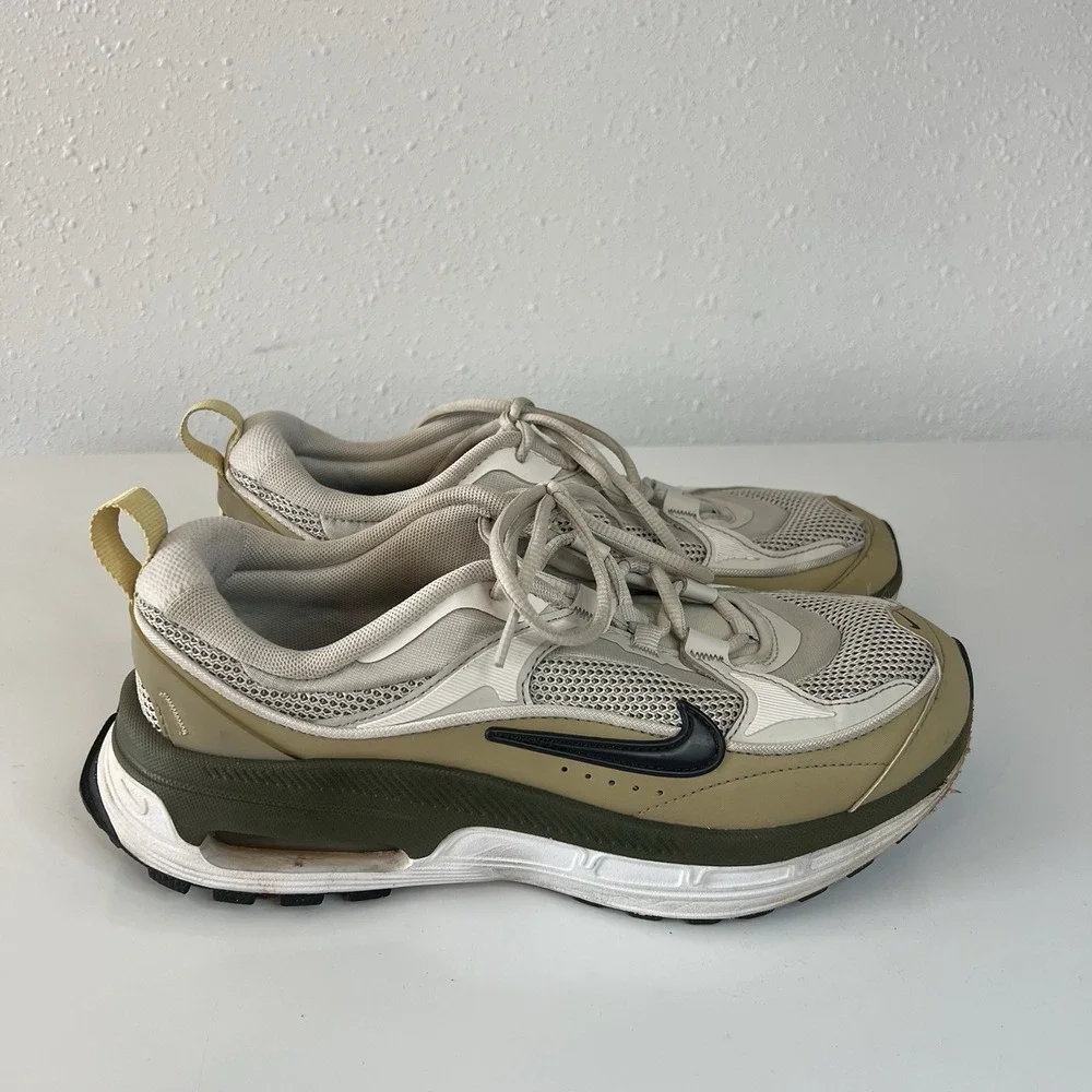 Nike W Air Max Bliss Light Bone Limestone Dark Gray DH5128-002 Womens Sz 8.5